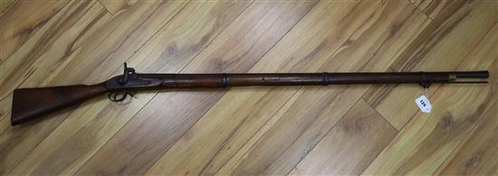 An Indian musket length 155cm
